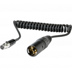 Cable TA3F/XLR3MX de 30 cm para receptor UR5.