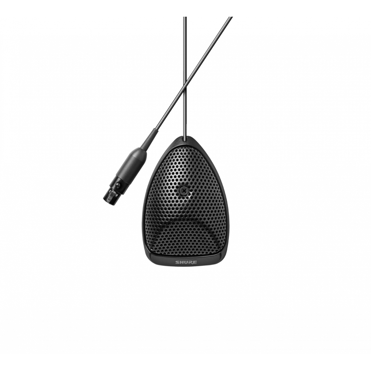Micrófono mini Superfície Condensador Omni. con previo. Color negro.