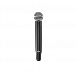 Chasis de micrófono largo para micrófonos XLR. Ideal entrevistas. Negro.