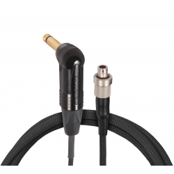 Cable Jack  ¼” acodado/LEMO3 para conectar instrumentos a Tx de petaca