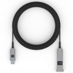 Huddly cable óptico AOC USB tipo A macho-hembra de 15 mts.