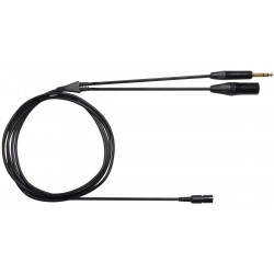 Cable recambio para auricular BRH440M/BRH441M. XLR3MX/Jack Stereo 6,5mm.