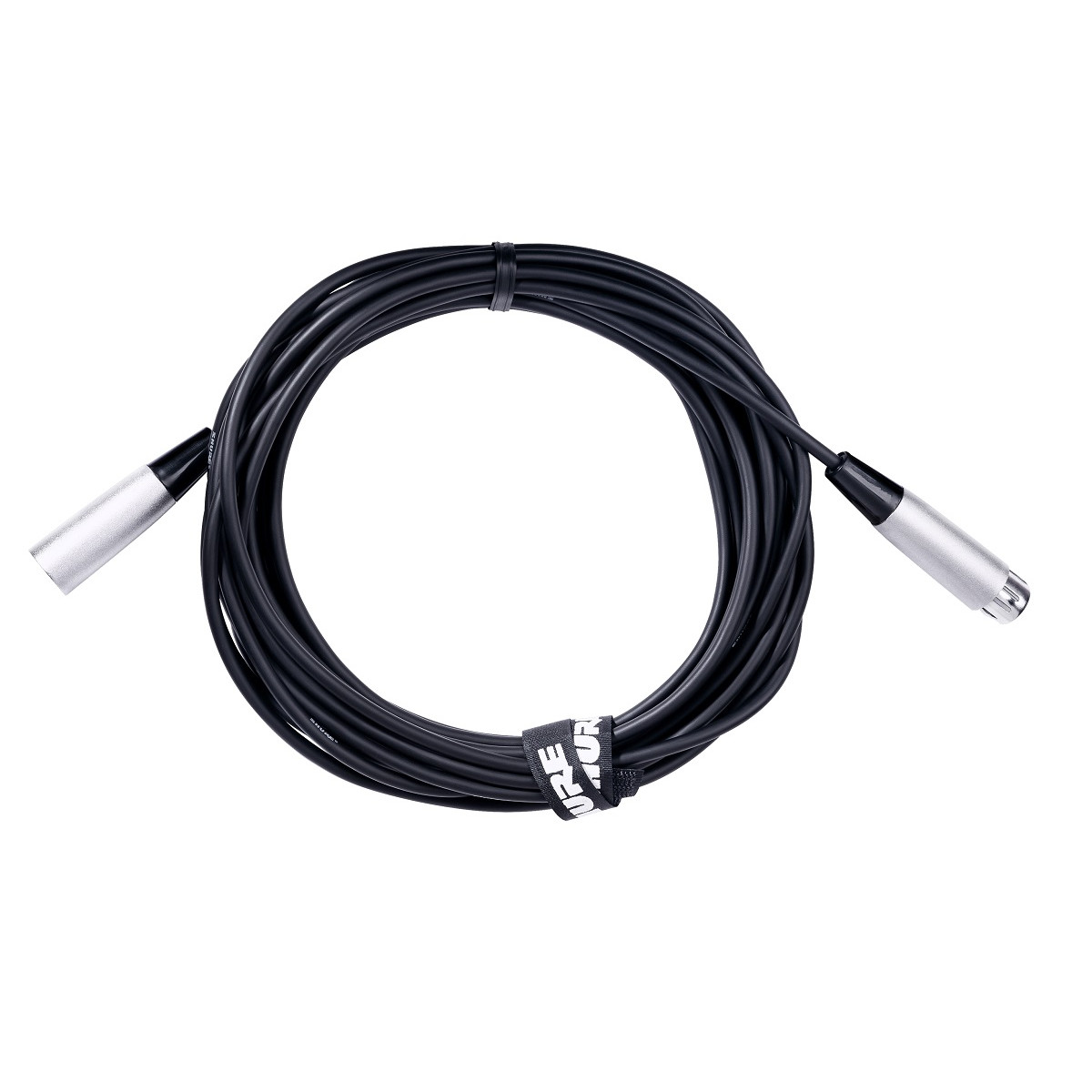 Cable de micro Triple-Flex Switchcraft XLR3MX/XLR3FX de 7,5m. Negro.