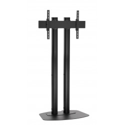 FD1884 Floor stand, double pole 180cm, 800x400 black