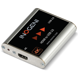 Conversor de cámara 4K HDMI a USB 3.0 de INOGENI