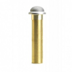 Micrófono miniatura de superficie empotrable, para conferencias, video conferencias y salas de reuniones de bajo perfil.
