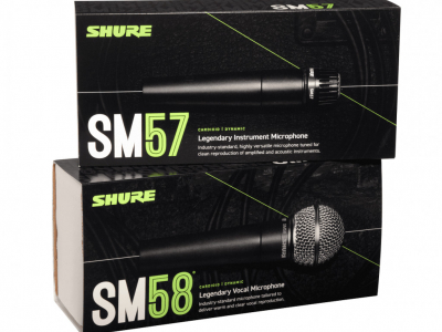 ¿Conoces las diferencias entre los micrófonos SM57 y SM58 de Shure?