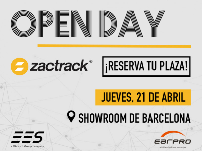 ¡Esta vez en Barcelona! Te invitamos a nuestro Open Day de zactrack